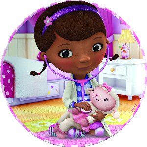 Doc McStuffins Melamine Plate Doc McStuffins Melamine Plate