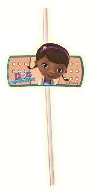 Doc McStuffins Party Drinking Straws Doc McStuffins Party Drinking Straws